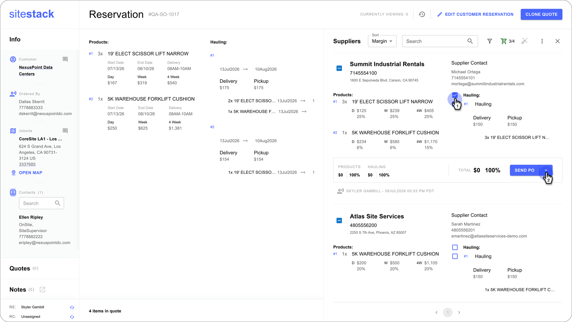 Sourcing Cart 2